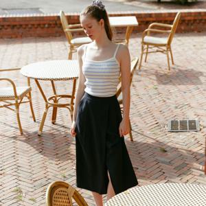 MARS lap skirt_NAVY