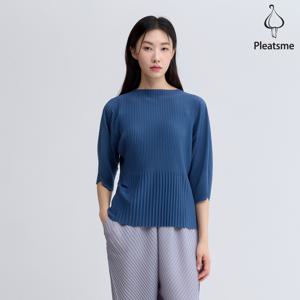 [최초가 118000원] 로렌 투 티어드 플리츠 돌먼 티셔츠_EPTSM325015
