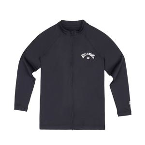 빌라봉 주니어 긴팔 후면 그래픽 집업 래쉬가드 HE21BR230BLK