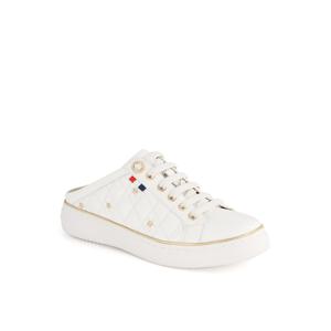 여성 뮬 스니커즈 굽 4CM G25027_WHITE