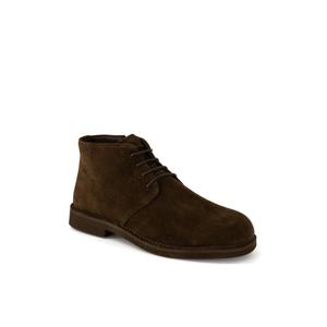 남성 워커 굽 4CM Q19096_BROWN