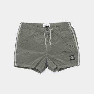 25SS 패치로고 나일론 메탈 쇼츠 스윔 남성 반바지 K1S15B100006 S0043 V0054