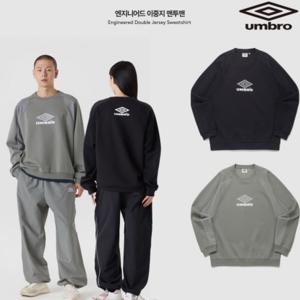 엄브로 25SS 엔지니어드 이중지 맨투맨 UQ121CFS22