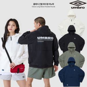 엄브로 25SS 클래식 긴팔 후드형 아노락 UQ221CWT41