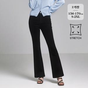 [브리치]  / 스판 밴딩 블랙진 부츠컷 팬츠 (P2509)