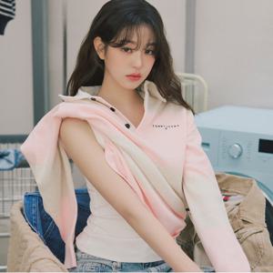 스트레치 립 탱크탑 (T32F1TTO09TWT1YBL)