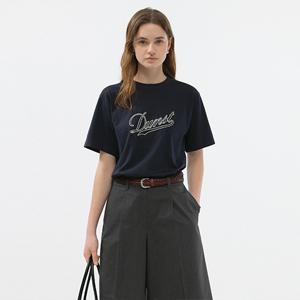 던스트 UNISEX CHAIN LOGO T-SHIRT_UDTS5B131N2