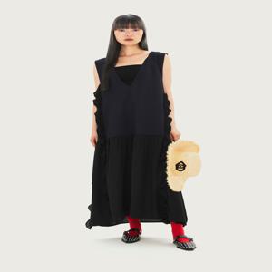 컬러블록 슬리브리스원피스 LFDAA24120NYD