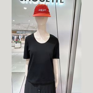 기본U넥티셔츠 LQTAM25400