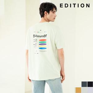그라핀 콜라보 스마일 반팔 티셔츠 (NND2TR1992_C)