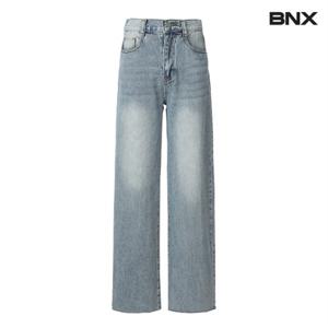 정상가:79,000원 ㅣ 와이드 워싱 데님 팬츠 (BX1PT008L0)