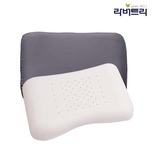 천연라텍스 기능성베개 + 겉커버포함 땅콩형