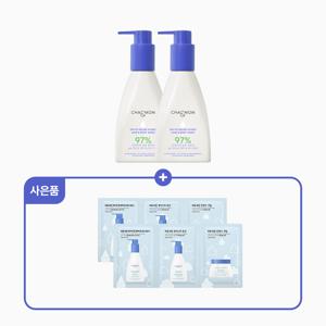 [더블세트] 차앤맘 피토세린 하이드로 헤어&바디워시 300gx2개+[여행용파우치10.5gx2]
