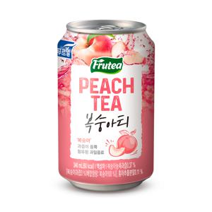 푸르티 캔 복숭아 340ml 24개입