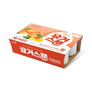 요거스푼 떠먹는 요구르트 복숭아 80g 24개입