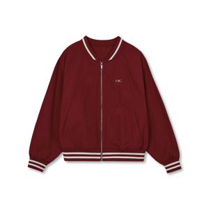 메탈 엠블럼 나일론 블루종 (2colors)