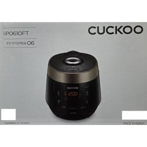 쿠쿠전자 전기 압력밥솥 CUCKOO CRP-P0610FT 2중모션 가정용 4인용 6인용