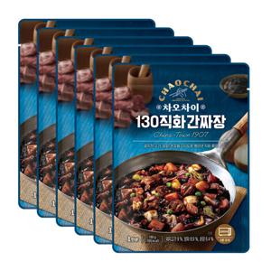 차오차이 130직화간짜장 180g 6개