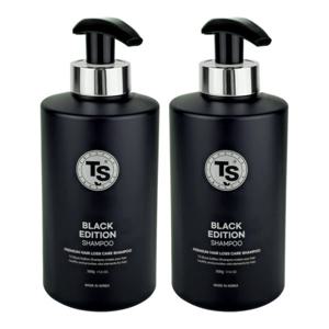 TS 블랙에디션 샴푸 500ml x 2통 티에스 탈모샴푸
