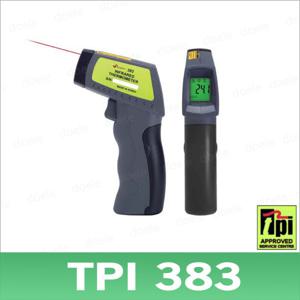 Tpi383 비접촉 적외선 온도계 복사온도 레이저/권총온도계 TPI-383 국산