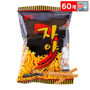 자야 매콤한맛 30g X 60 미니스낵 라면과자 간식 과자