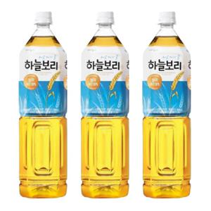 12개 웅진 하늘보리 1.5L  웅진하늘보리 보리음료 보리음료수 대용량 펫음료 편의점 학교간식 업소 보리