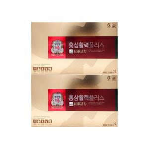 정관장 홍삼활력 플러스 40mL30포2박스(총 60포) /HY