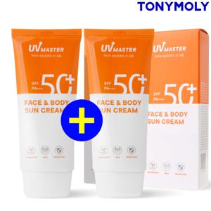 (1+1) 토니모리 유브이 마스터 페이스 앤 바디 선크림 (SPF50+ PA+++) (리뉴얼)