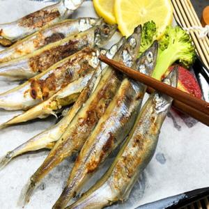 고소한 열빙어 / 냉동 시샤모 1kg  / 캐나다 시사모 / 50마리 내외 / 암수 랜덤 / 대왕 시샤모