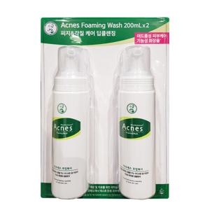 아크네스 딥클렌징 포밍워시 (200ml x2입)