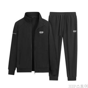 지프스피릿 JEEP SPIRIT 보온 도톰 남여공용 긴팔 트레이닝복 츄리닝 상하세트 2366