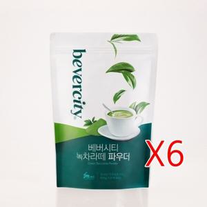 세미 베버시티 녹차라떼 파우더 500g x 6개 /1박스