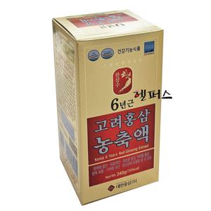 대한홍삼진흥공사 6년근 고려홍삼농축액 240g