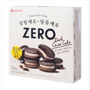 롯데 제로 카카오 케이크 171g - 2개구매시 1000원 할인x넉넉한 유통기한