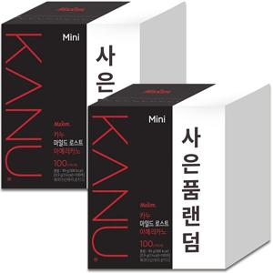 맥심 카누 미니 마일드 100T + 100T + 사은품랜덤X2