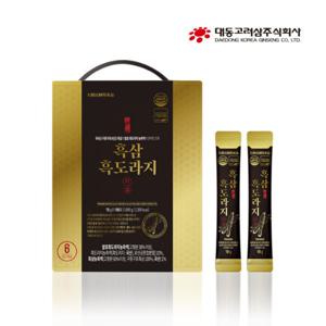 (100일분) 발효 흑도라지+6년근 흑삼/흑삼흑도라지茶(10g x 100포) 목건강