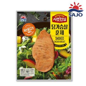 대림 사조안심 사조대림 닭가슴살 훈제 100g 샐러드