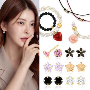(15+20%)(최종가12940원) 니지쥬얼리 14K 귀걸이/목걸이/반지/팔찌 외 +사은품/몽땅무배