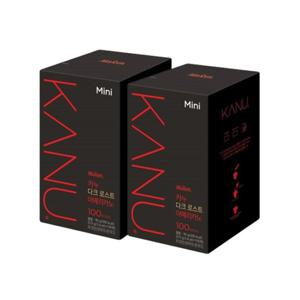 동서식품 카누 미니 다크 로스트 아메리카노 100개입 증정랜덤 x 2개_JS