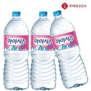 아이시스 깨끗한 천연암반 생수 2L 물 2리터 x 6개 묶음