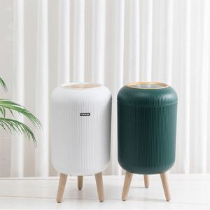 템바 감성 인테리어 10L 캡슐 원터치 버튼 다용도 쓰레기통 모던 디자인 위생 휴지통
