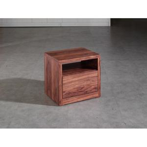 장수돌침대 W5 MDF 협탁 엔틱