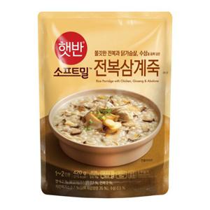 소프트밀 전복삼계죽 420g