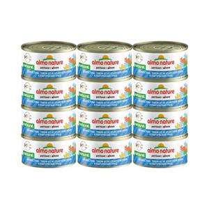 [12개세트] 알모네이쳐 캣 대서양참치 캔 70g 고양이 주식캔 고양이 주식캔