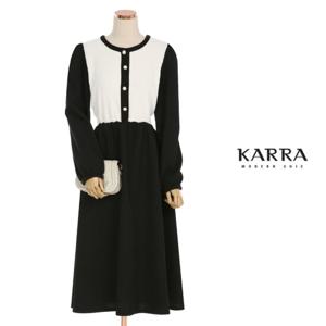 KARRA 프론트진주라인벨티드원피스_KB2SOP021A
