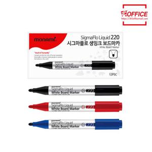 모나미 시그마플로 생잉크 보드마카220(1갑/12개입)