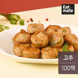 [랭킹닭컴] 잇메이트 닭가슴살 볼 고추 100gx100팩