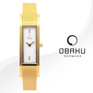 OBAKU 오바쿠 V159LXGIMG 여성시계 메쉬밴드 손목시계