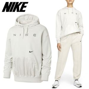 [나이키] 여성용 NSW 오버사이즈 프렌치 테리 후드티 DJ6393-072
