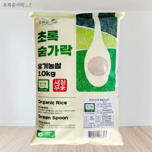 초록숟가락 유기농새청무 10kg